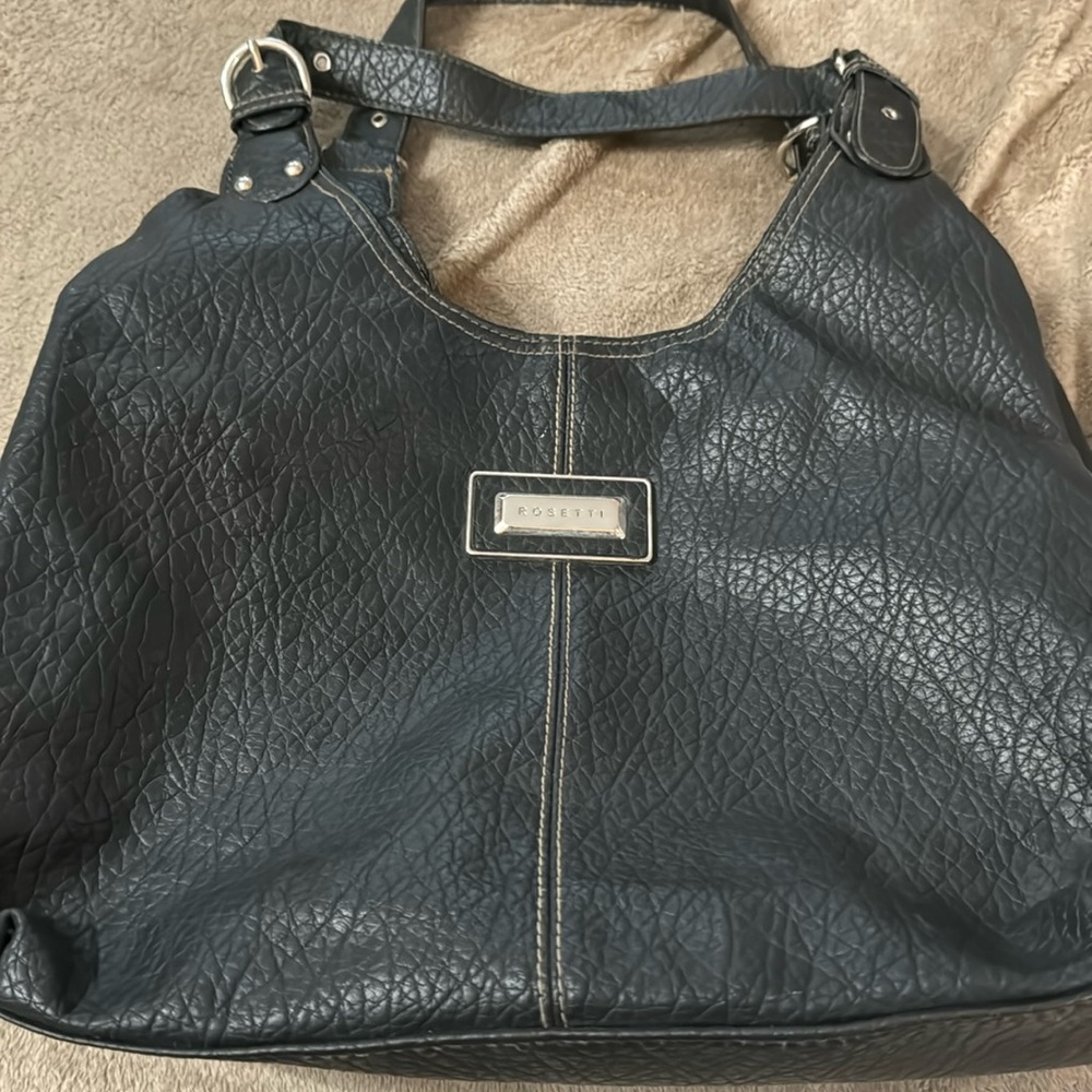 Black shoulder bag